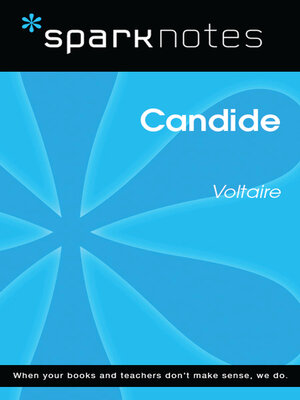 cover image of Candide: SparkNotes Literature Guide